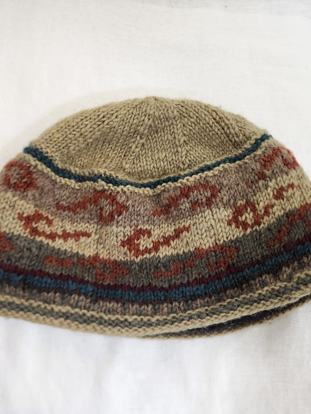 Territory Ahead Mens 100% Wool Nepal Knit Beanie